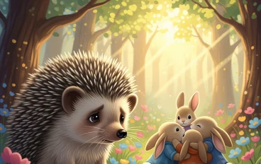 قصه القنفذ " قنفذ " و العناق الدافئ