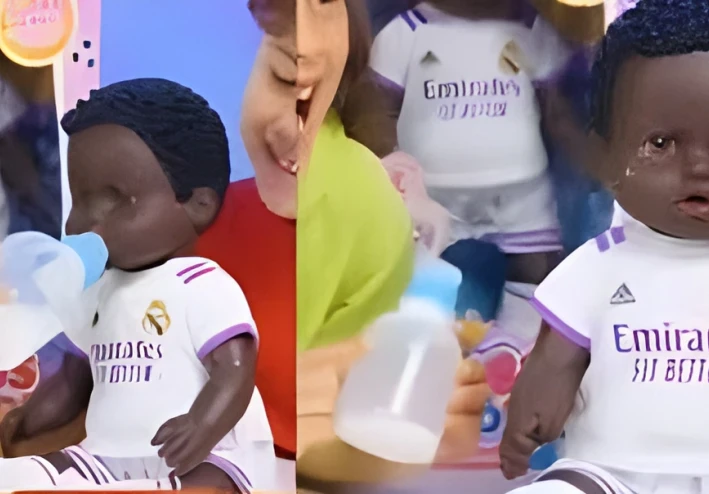 لعبة "فينيسيوس البكاي" تتنمر على اللاعب البرازيلي!  (بالفيديو)