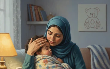 الأمهات وخافضات الحرارة للأطفال