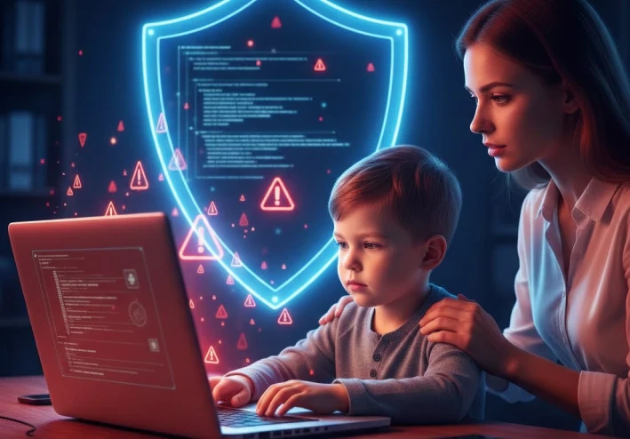 🔒 حماية الأطفال من مخاطر الإنترنت