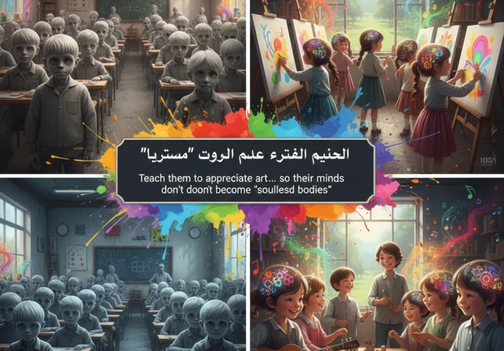 صناعة الوجدان: لماذا يجب أن نعلم أبناءنا تذوق الفن؟