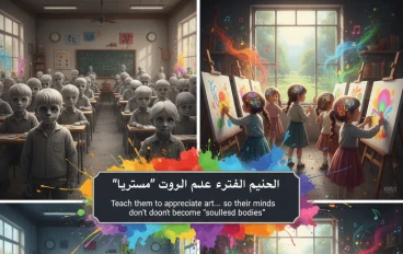 صناعة الوجدان: لماذا يجب أن نعلم أبناءنا تذوق الفن؟