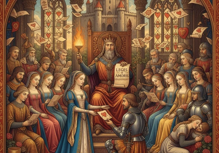 دستور الفروسية والمجاملة: تقنين عواطف العصر الوسيط