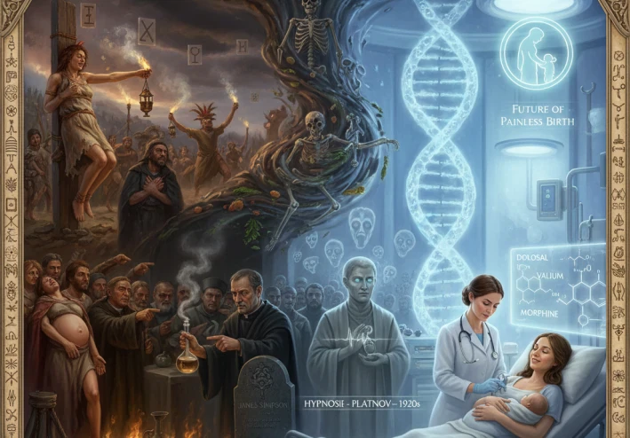 مخاض الحضارة: رحلة الطب عبر التاريخ في تطويع آلام الولادة