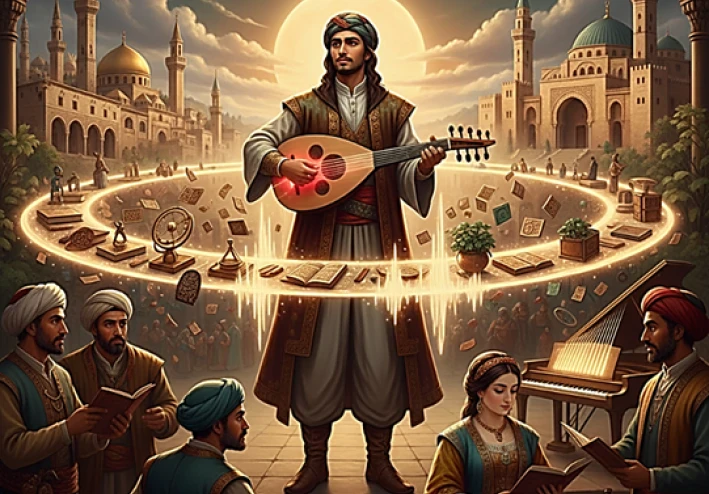 زرياب: عبقري الأندلس وهمزة الوصل الحضاري بين الشرق والغرب