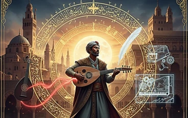 قيثارة الروح وسفير الحضارة: زرياب ومخاض النهضة الموسيقية