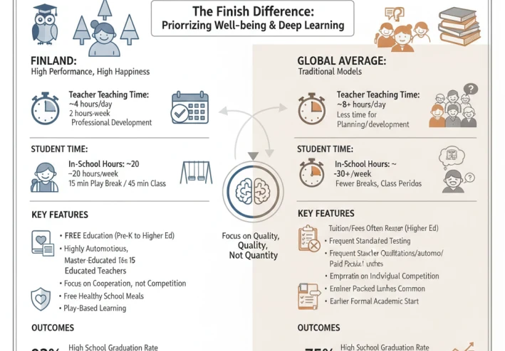النموذج الفنلندي: فلسفة التعليم من أجل الإنسان وصناعة الريادة العالمية