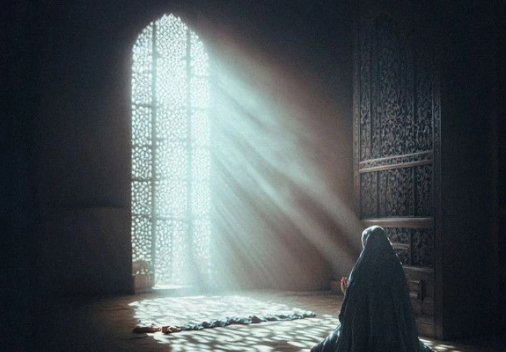 قيام الليل في رمضان: باب النور الذي لا يُغلق