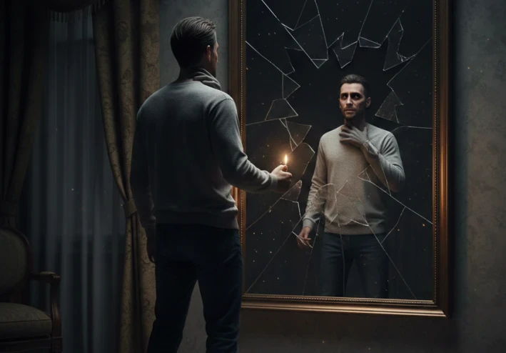 صدى المرايا الصامتة: سر الغرفة رقم 404