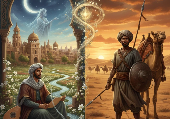 أدب التمرد ولواعج الوجد: من حنين ابن زيدون إلى صعلكة الهمبتة