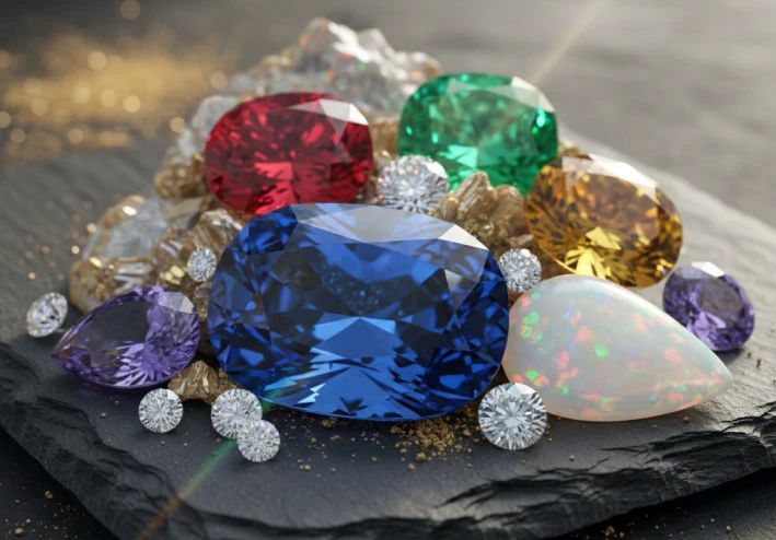 "كنوز الأرض: حكايات من ضوء وحجر"