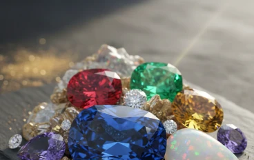  "كنوز الأرض: حكايات من ضوء وحجر"