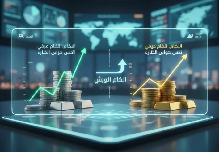 هل تعلم ان الفضه قد تحقق عائد اعلي من الدهب خلال مدي سنوات ؟