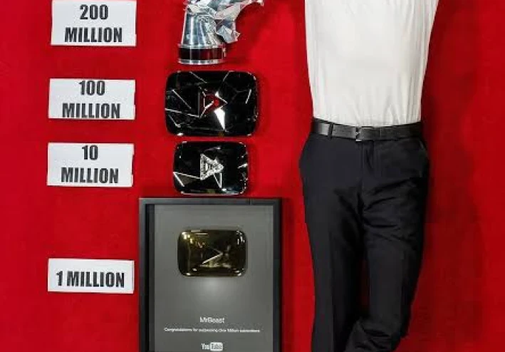 🚀 من شاب عادي إلى أسطورة يوتيوب: كيف بنى MrBeast إمبراطوريته من الإنترنت؟