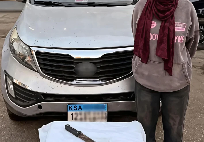 القبض على سيدة اعتدت بسلاح أبيض على توك توك في الشارع.. واقعة تثير الجدل في مصر