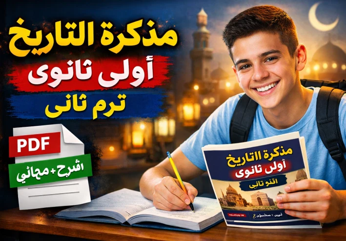 مذكرة التاريخ أولى ثانوي
