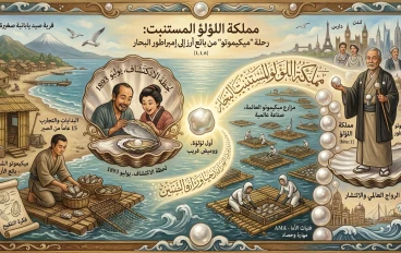 مملكة اللؤلؤ المستنبت: رحلة "ميكيموتو" من بائع أرز إلى إمبراطور البحار