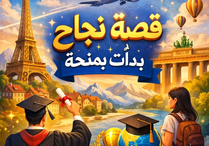 المنح الدراسية في أوروبا… الطريق اللي بدأ بيه آلاف قصص النجاح الحقيقية 🌍🎓