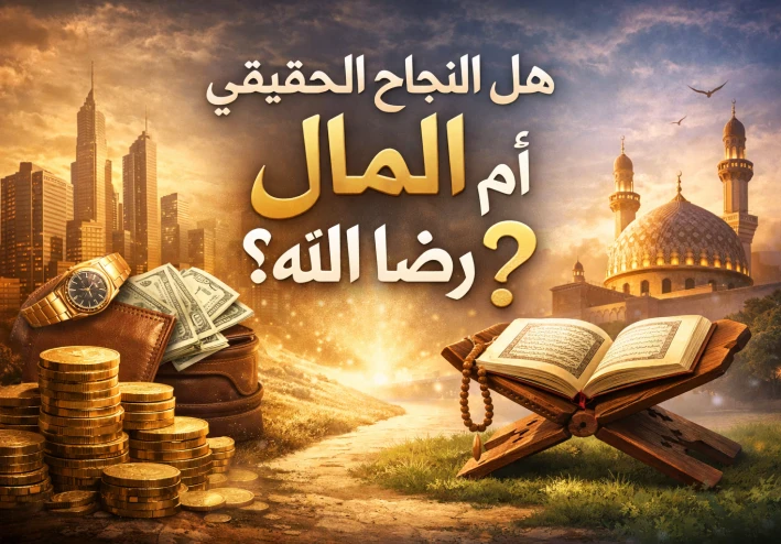 هل النجاح الحقيقي هو المال أم رضا الله؟