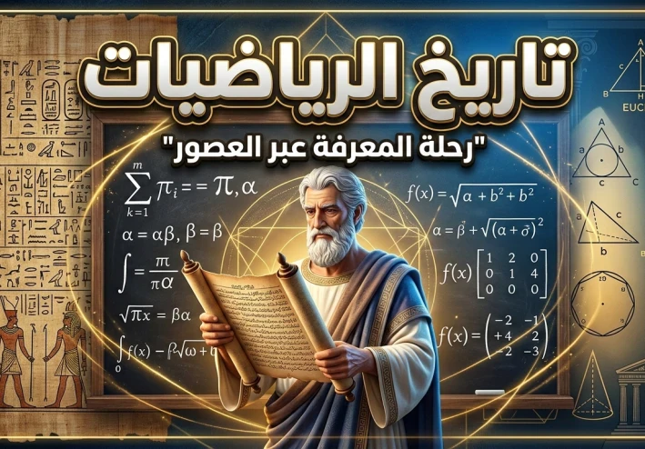 تاريخ الرياضيات: رحلة العقل البشري من العدّ البسيط إلى أعقد النظريات