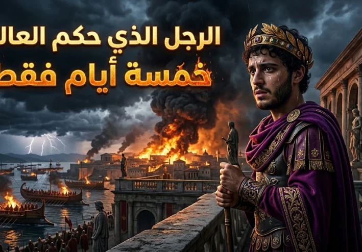 خمسة أيام على عرش العالم… الإمبراطور الذي ابتلعته المؤامرات قبل أن يجف حبر تتويجه