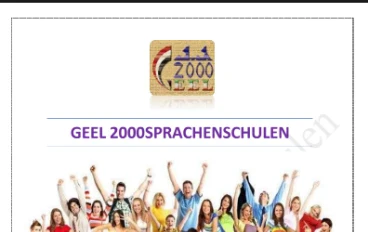 تحميل مذكرة لغة ألمانية للصف الأول الثانوي   الترم الثاني 2026 PDF – إعداد مدارس جيل 2000 (53 صفحة)