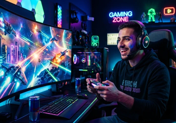 🎮 الألعاب: أكثر من مجرد تسلية… عالم يصنع الأبطال ويغيّر الواقع