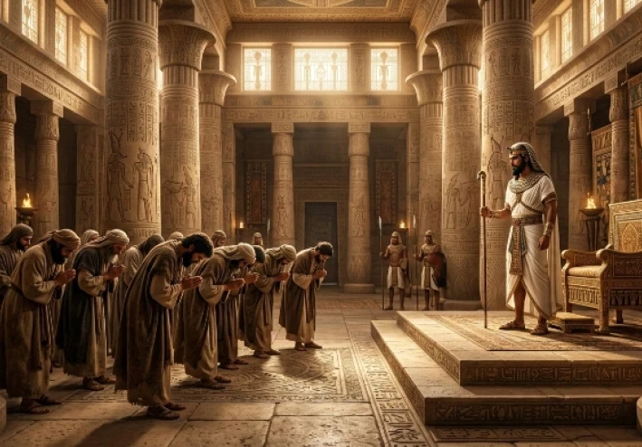 من غيابات الجب إلى عرش مصر: ملحمة الصبر والوفاء"