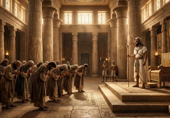 من غيابات الجب إلى عرش مصر: ملحمة الصبر والوفاء"