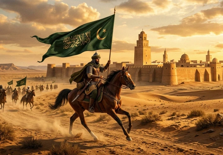 قصة عقبة بن نافع فاتح بلاد المغرب وباني مدينة القيروان