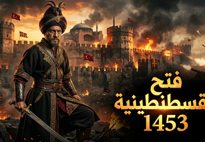 كيف قام السلطان محمد الثاني اسقاط اسوار القسطنطينيه بعد حصار 55 يوماَ