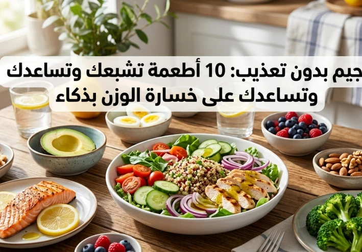 رجيم بدون تعذيب: 10 أطعمة تشبعك وتساعدك على خسارة الوزن بذكاء