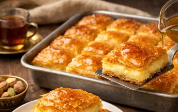 طريقة عمل جلاش بالكاستر: حلى شرقي سهل بمذاق لا يُقاوم