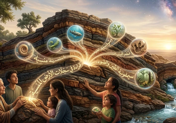 سيمفونية الطين والضوء: قراءة في سجلات الأرض المنسية