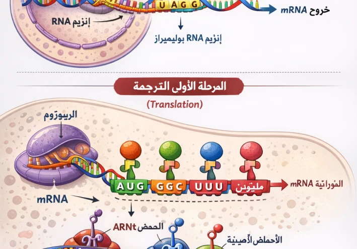 عملية تركيب البروتين