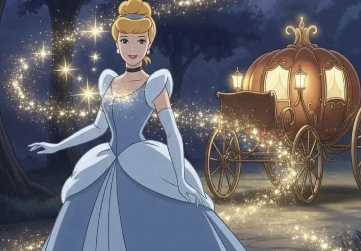 سندريلا الأميرة النائمة