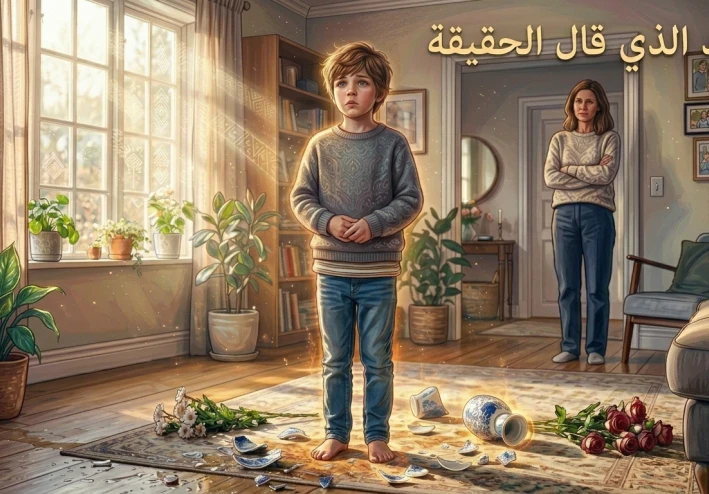 الولد الذي قال الحقيقة… شجاعة قلب غيّرت كل شيء✨