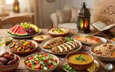 أفضل المأكولات التي يجب تناولها في شهر رمضان لجسم مفعم بالحيوية 