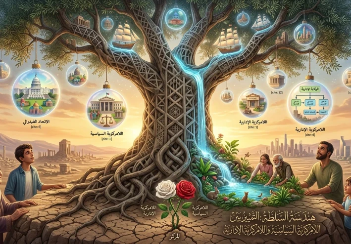 هندسة السلطة: التمييز بين اللامركزية السياسية واللامركزية الإدارية