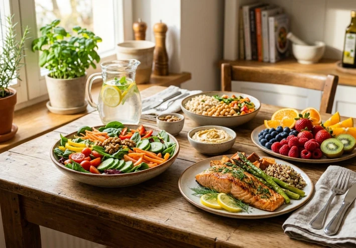 10 أسرار في التغذية الصحية تمنحك طاقة وحيوية يومية
