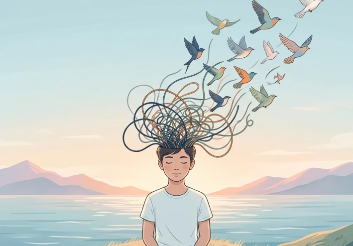 تجربتي الشخصية مع التفكير الزائد.. كيف أوقفت الضجيج في رأسي واستعدت نومي الهادئ