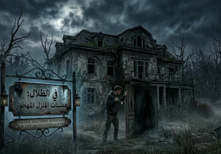 "في الظلال: همسات المنزل المهجور"