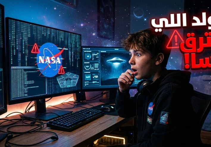 الطفل اللي اخترق ناسا… والحكومة خافت منه وهو عنده 15 سنة!!1