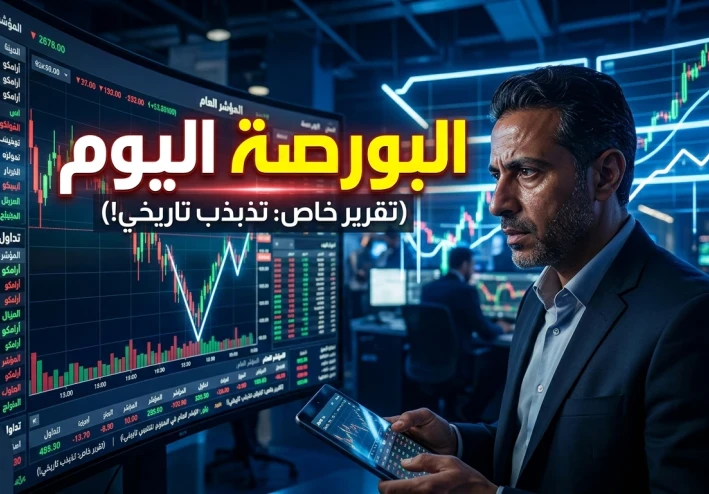 📈 البورصة اليوم: تذبذب حذر وسط ترقب قرارات الفائدة وتحركات المستثمرين