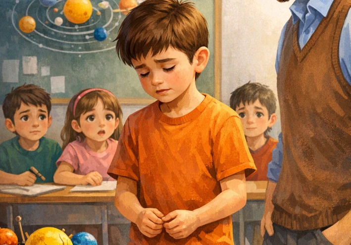 ظلُّ الكذبة الصغيرة | قصة أطفال تعليمية عن الصدق وتحمل المسؤولية