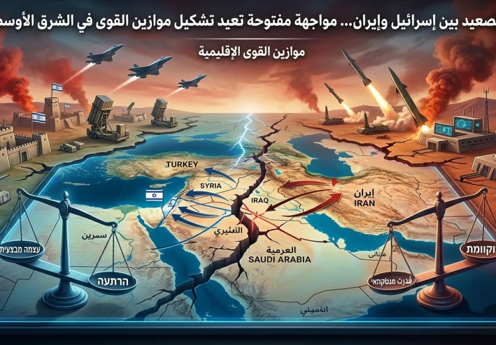 التصعيد بين إسرائيل وإيران… مواجهة مفتوحة تعيد تشكيل موازين القوى في الشرق الأوسط