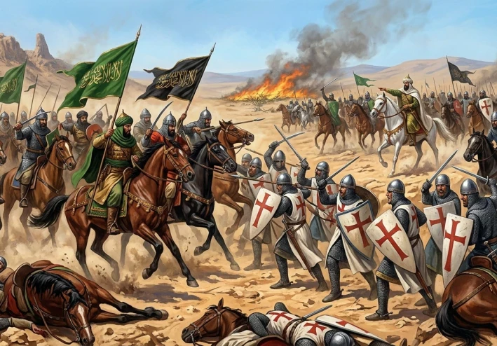 القصة التاريخية معركة حطين