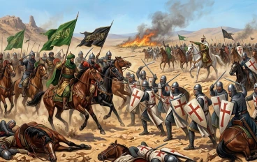 القصة التاريخية معركة حطين 