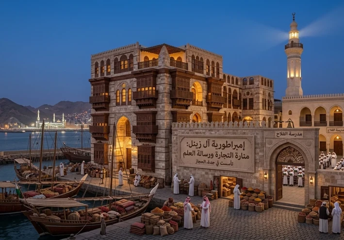 إمبراطورية آل زينل: منارة التجارة ورسالة العلم في وجدان الوطن
