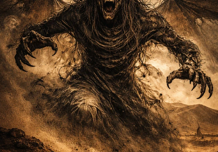 قصة جن الصحراء